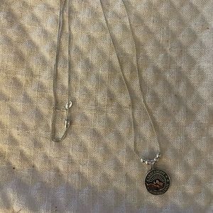 Alex and Ani Liberty Copper Necklace.